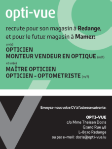 Opticien monteur vendeur h/f - Maître opticien 